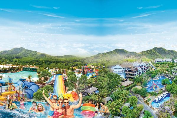 Vé Công Viên Suối Khoáng Nóng Núi Thần Tài